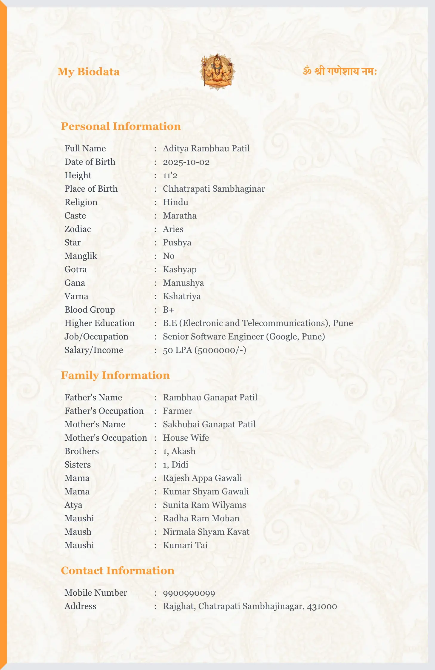 Screenshot of Mehendi Art